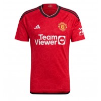 Camisa de Futebol Manchester United Equipamento Principal 2023-24 Manga Curta